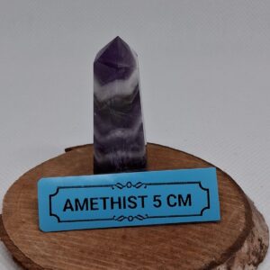 Amethist Punt | 5 cm | Bescherming, Rust & Spirituele Helderheid