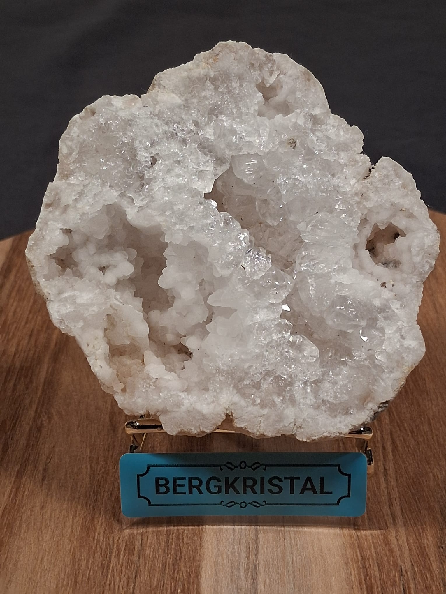 Bergkristal Stuk | 10 x 9 cm | Helderheid, Zuivering & Positieve Energie