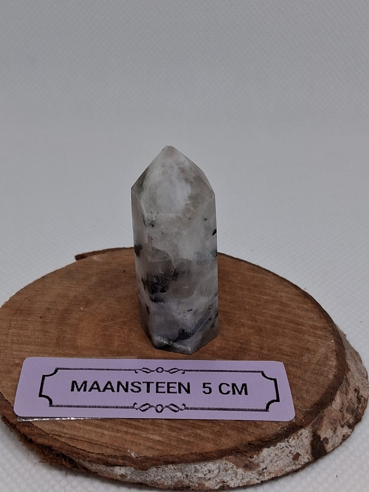Maansteen Obelisk – Intuïtie & Emotionele Balans