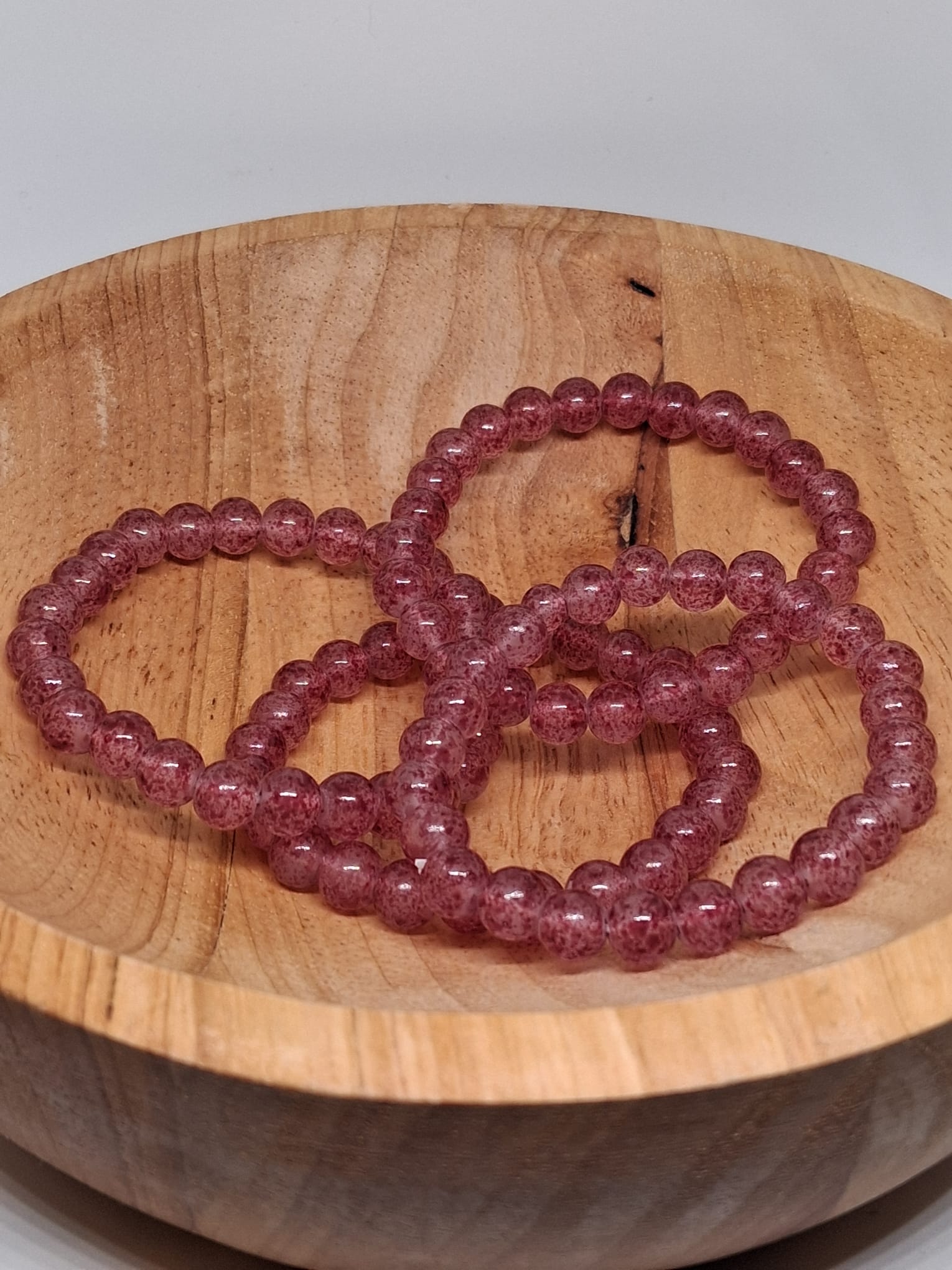Aardbeienkwarts (Liefde • Vreugde • Emotionele Balans) Kogel Armband