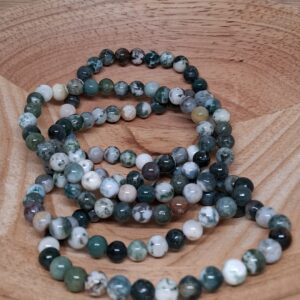 Agaat Boom (Aarding • Stabiliteit • Innerlijke Rust) Kogel Armband