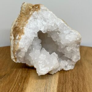 Agaat Geode (ruw, halve geode) – Aarding, Balans, Bescherming