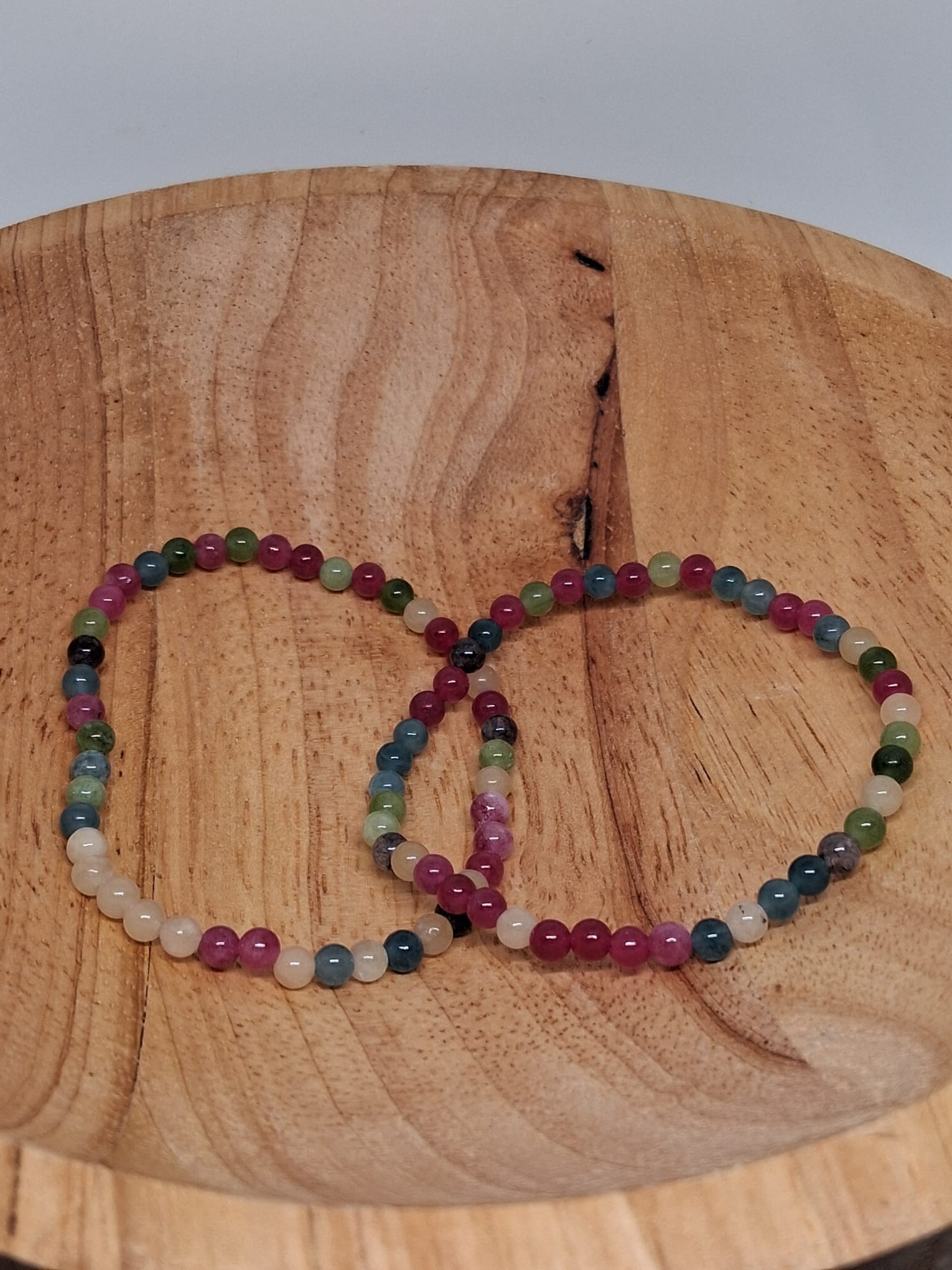 Agaat Mix KogelArmband - Harmoniserend, Beschermend, Aardend