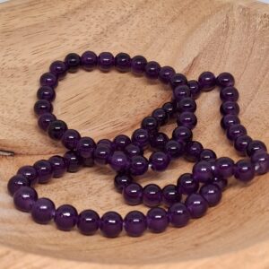 Amethist (Bescherming • Intuïtie • Rust) Kogel Armband
