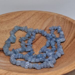 Aventurijn Blauw (Inzicht • Communicatie • Zelfdiscipline) Split Armband