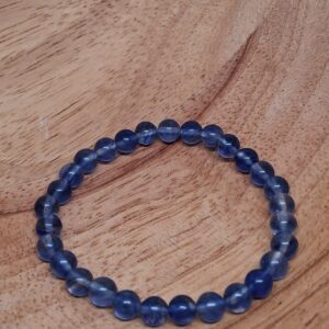 Kwarts Blauwe Armband - Kalmerend, Verhelderend, Harmoniserend