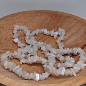 Maansteen Wit (Intuïtie • Emotionele Balans • Vrouwelijke Energie) Split Armband