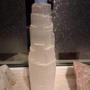Seleniet (zuiverend, kalmerend, verhelderend) Torenlamp