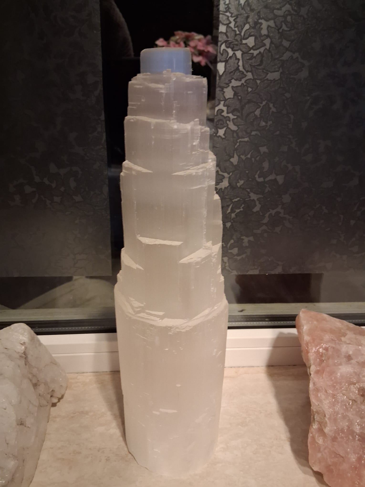 Seleniet (zuiverend, kalmerend, verhelderend) Torenlamp